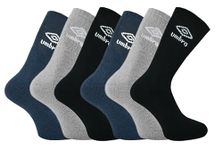 mbro - Men's Sport Performance Socks (6 pair pack) (Assorted 9-12)