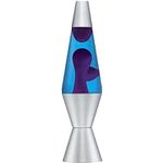 14.5-Inch Silver Base Lava Lamp wit