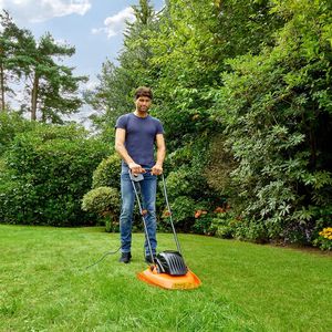 BLACK+DECKER Electric Hover Mower, 30cm Deck, 1200W – Compact & Lightweight