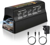 Electric Rat Trap, Instant Kill Rodent Zapper, Auto-Locking Door, No-Touch Hygienic, Reusable, LED Indicator, Battery Powered, Indoor Pest Control for Mice Rats Voles