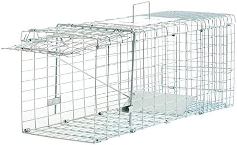 Large Humane Animal Cage Trap Catch Possum Rabbit Cat Rat Hare Bait Safe Live