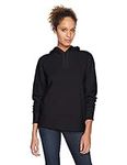 Amazon Essentials Women's Fleece Pullover Hoodie (Available in Plus Size), Black, L