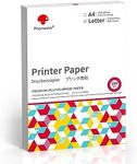 Phomemo Copy Printer Paper 8.5 x 11 Inch For P831 Thermal Ribbon, Advanced Thermal Transfer Printing, Paper Compatible with P831 Letter, Portable Printer, Size 8.5" x 11", 200 Sheets