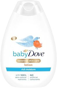 Baby Dove Rich Moisture Body Lotion 400ml Moisturiser for Babies or Newborn with Dry or Eczema-Prone Skin