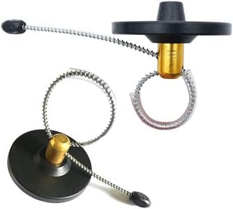 Aoeeki Hard Security Tags for Wine Bottle,100 Pcs RF 8.2MHz EAS Anti-Theft Retail Lock with Retractable Strap for Liquor Beverage Bottles Loss Prevention Antishoplifting