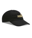 Puma Unisex's Cap (2620701_Black-Gold No1 Logo