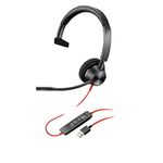 Plantronics Poly Blackwire 3310 USB-A Wired Headset - 213928-101