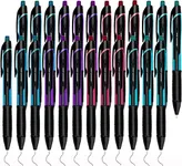 MyLifeUNIT Gel Pens, Black Fine Point Gel Pen for Super Smooth Writing, 0.5mm Retractable Pens with Quick-Drying Ink, Innovated Tip Tech (24 Pack)