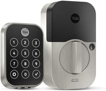 Yale Assure Lock 2 Touch (New) - Key Free Touchscreen Door Lock in Black Suede - YRD450-F-BLE-BSP