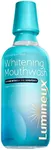 Lumineux Oral Essentials Teeth Whitening Mouthwash - Certified Non Toxic | Whiter Teeth in 7 Days or Less w/o Sensitivity | Fluoride Free | NO Alcohol, Artificial Colors, SLS Free