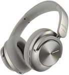 Noise Master Buds Max, Sound by Bose Wireless Over-Ear Headphones with Segment Leading Adaptive ANC, Dynamic EQ, LHDC 5.0, Immersive Spatial Audio,Upto 60H Playtime, App Support (Titanium)