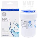 GE MWF Smart Refrigerator Water Filter Cartridge, ebulous Replacement Water Filter, 1-Pack