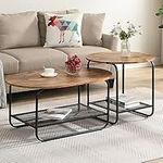 IHOMDEC Coffee Table Set of 2, The 