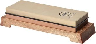 キング砥石 HT-65#1000#6000 WHET Stone, Light Brown and Dark Brown, One Size