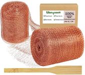 Copper Mesh Roll for Mice Rat Repellent, Sturdy 5" X 50' Copper Wool Mouse Trap for Bat Snail Bird Control with Packing Tool