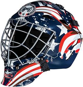 Franklin Sports GFM 1500 NHL Columbus Blue Jackets Goalie Face Mask