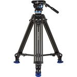 Benro A673TM Dual Stage Aluminium Video Tripod & S8PRO Head - 75mm Bowl, 3 Leg Sections, Twist Lever-Lock