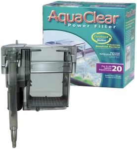 AquaClear 20 Power Filter - 110 V, UL Listed (Includes AquaClear 20 Carbon, AquaClear 20 Foam & AquaClear 20 BioMax)