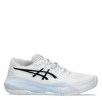 ASICS Mens Gel-Resolution X Clay White/Black Tennis Shoes - 10 UK (1041A485.100)