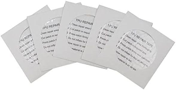 Air Mattress Patch - Easy Peel and Stick Inflatable Repair Patch Kit for Air Mattress, Water Bed, Bounce House, Tent, Swimming Pool Products or Other Inflatables