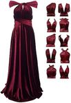 Velvet Infinity Dress with Bandeau,