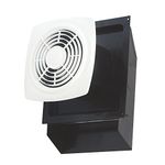 Air King EWF-180 Through The Wall Exhaust Bath Fan with 180-CFM and 6.5-Sones, White