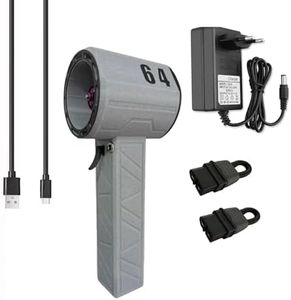 2024 Thunder Jet Dry, Car Clothes Dryer with Battery 8000MAh, 180000RPM, 1.4kg/s Thrust, 135M/s, Car Dryer Air Blower, Powerful Turbofan