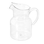 Amazon Basics Round 3 Quart Tritan Farm to Table Pitcher, Transparent