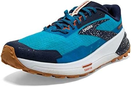 Brooks Men's Catamount 2 Trail Running Shoe - Peacoat/Atomic Blue/Rooibos - 13 Medium