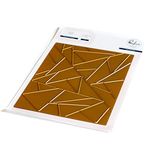 Pinkfresh Studio HOT FOIL Plate, Abstract Triangles