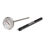 Farberware 5141016 Protek Instant Read Thermometer with Pocket Holder, Stainless Steel