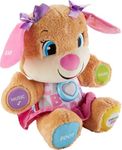 Fisher-Price Laugh & Learn Smart Stages Sis Canadian French Edition, Musical Plush Toy with Lights and Learning Content for Infants and Toddlers