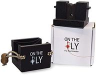 “On The Fly” Fishing Rod Holder is a Multi-Functional Fishing Rod Holder for Your Vehicle. Keep Your Fishing Rods Safe While Driving Your Car or Truck and in-Place While You Tie on a Fly.