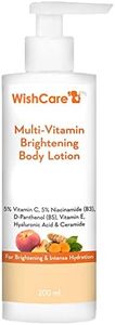 WishCare Multi-Vitamin Brightening Body Lotion - 5% Vitamin C, 5% Niacinamide(B3), Panthenol(B5), Vitamin E, Turmeric & Kakadu Plum - For Men & Women - 200 Ml