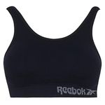 Womens Reebok Seamless Crop Top KIRA - Black