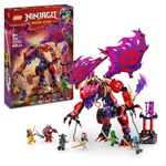 LEGO NINJAGO Thunderfang Dragon of Chaos Toy - Building Set w/ 6 Ninja Minifigures & a Dragon Figure - Gift for 8+ Year Old Boys, Girls & Dragons Rising Fans - Christmas Treat - 71832