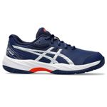 ASICS Kid's Gel-Game 9 Grade School Tennis Shoes, 3H, Blue Expanse/White