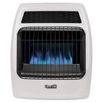 Dyna-Glo BFSS20LPT-4P 20,000 BTU Liquid Propane Blue Flame Thermostatic Vent Free Wall Heater, White