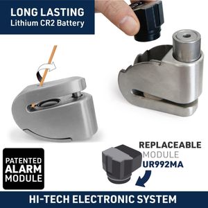 URBAN UR14S Motorcycle Disc Lock – Heavy Duty Anti-Theft Security