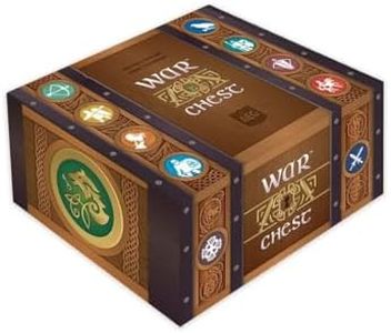 Alderac Entertainment Group | War Chest Tile Placement Game in English for age 14+ | Strategic and Battle game for 2-4 Players | Use Armies and Place all the Control Markers