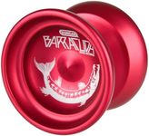 Duncan Toys Barracuda Yo-Yo, Unresponsive Pro Level Yo-Yo, Concave Bearing and Aluminum Body, Red