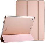 ProCase Smart Case for iPad Mini 1 2 3(Model: A1432 A1490 1455), Slim Lightweight Stand Cover with Translucent Frosted Back for 7.9" iPad Mini, Mini 2, Mini 3, with Auto Sleep/Wake -Rosegold