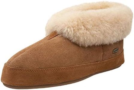 ACORN Men's Sheepskin Bootie II Slipper, Walnut, Numeric_11