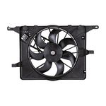 TYC 621830 Pontiac/Saturn Replacement Radiator/Condenser Cooling Fan Assembly