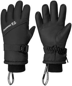 WALSKING Kids Waterproof Winter Thinsulate Warm Cold Weather Winter Snow Ski Gloves-Fits Boys and Girls Youth Child Outdoor
