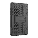 ConnectPoint Escort Heavy Duty Dazzle Shockproof TPU Anti-Drop Armor Hybrid Protective Silicone Rugged Kickstand Cover for Samsung Galaxy Tab A 10.1 (2019) SM-T510 /SM-T515 (LTE)…