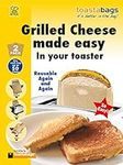 2 x Toastabags - Grilled Cheese Made Easy in Your Toaster. Up to 100 Times by Toastabags