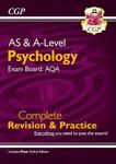 AS and A-Level Psychology: AQA Complete Revision & Practice with Online Edition: for the 2025 and 2026 exams (CGP A-Level Psychology)