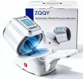 ZQQY Blood Pressure Monitor for Home Use | Wrap‑Free Arm Cuff | Automatic | FDA‑Cleared At Home High BP Machine | Digital Large Display | 7.1"–16.5" | Rechargeable | One-Touch Auto-Fit | Easy to Use