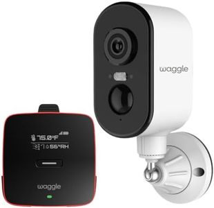 Waggle RV 4G LTE Pet Monitor PRO + 4G Cellular Security Camera - No WiFi? No Problem, Temperature & Humidity Monitor, GPS Tracking, Real-time Alerts - 2-Way Talk, Night Vision - Supports Multi-Carrier